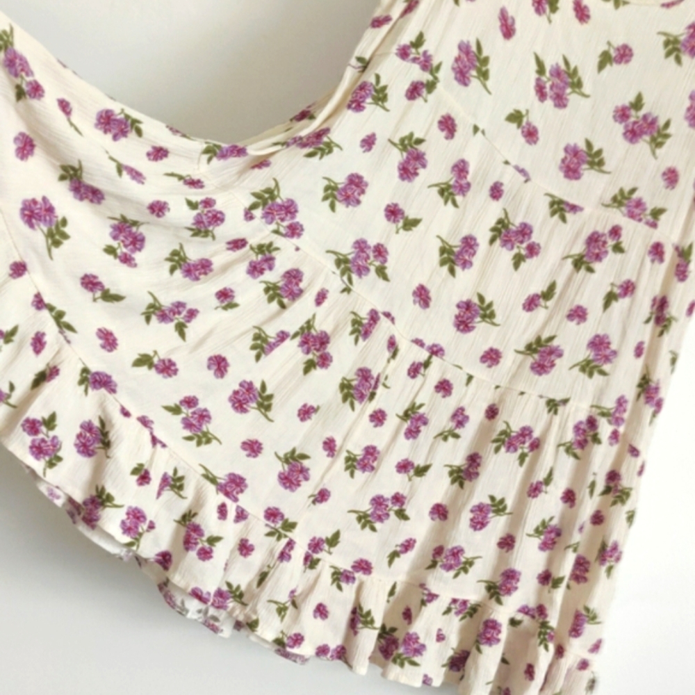 Floral Ruffle Dress - Picture 4 of 7